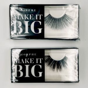 NIB Morphe Make It Big Faux Lashes Set - Big Dreams & Big Moment